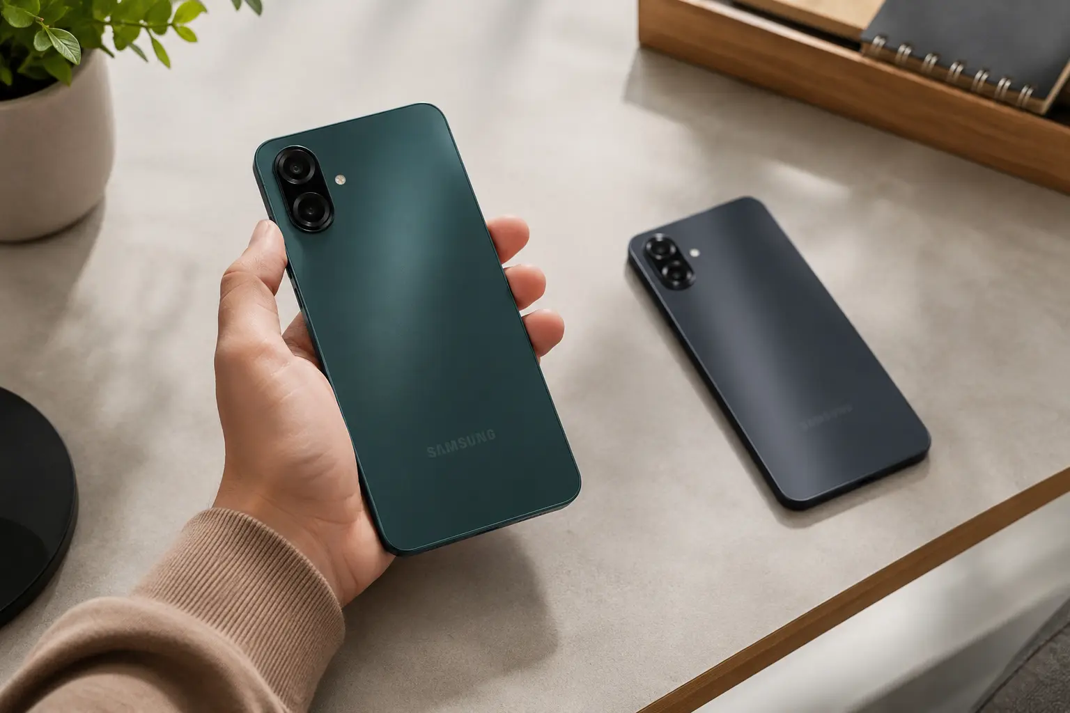 Antes de comprar o Samsung Galaxy A07 8GB, veja se vale pagar mais por cores ou versão mais recente