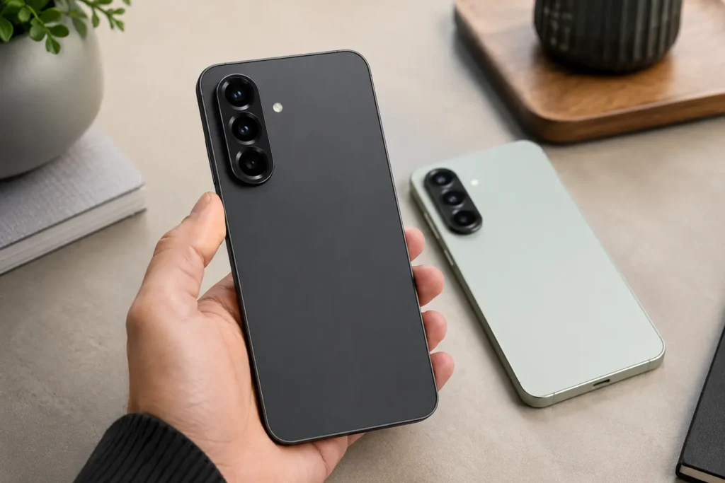 Antes de comprar o Samsung Galaxy A56 5G 256GB, veja se o A57 compensa mais pelo preço e recursos extras