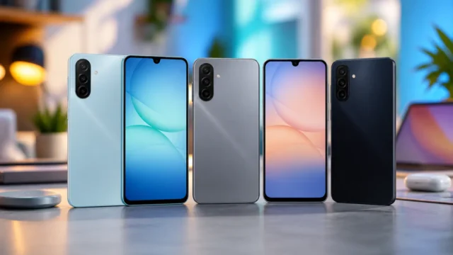 Samsung: 5 escolhas de celulares 256GB 8GB RAM 5G para alinhar com seu uso