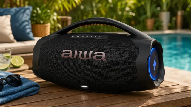 Caixa de som AIWA 200W: 4 opções para usos diferentes