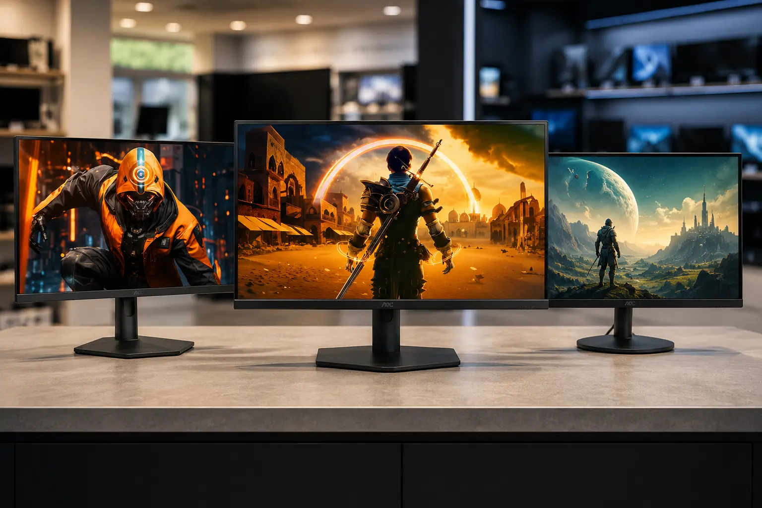 Antes de comprar um monitor 24 polegadas AOC, veja se 200Hz compensa