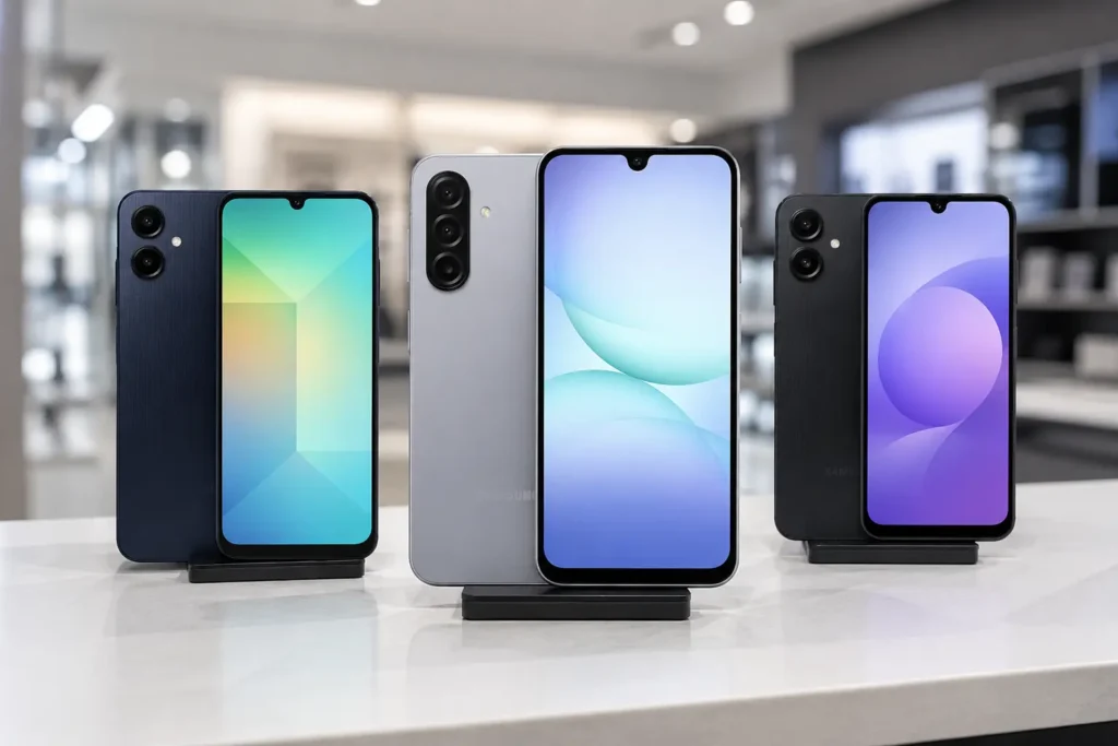 Antes de comprar o Samsung A16 128, veja se A17, A07 ou A06 fazem mais sentido