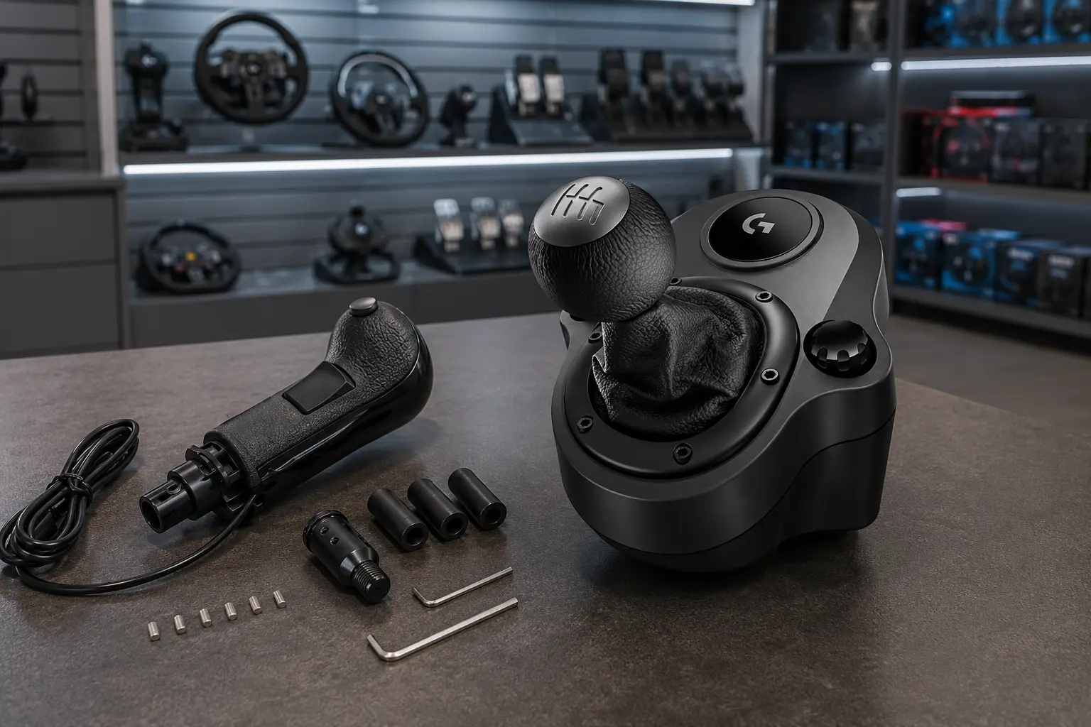Antes de comprar câmbio Logitech, veja se o oficial ou USB faz mais sentido