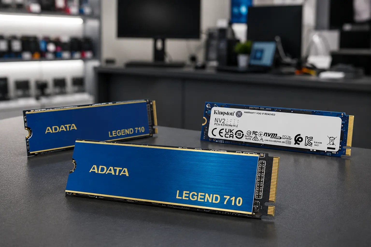 SSD Adata Legend 710 512GB ou 1TB: quando a capacidade muda a performance e o custo