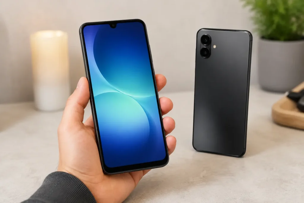 Samsung A17 ou A07 128GB: quando a memória é igual, qual modelo combina melhor com você