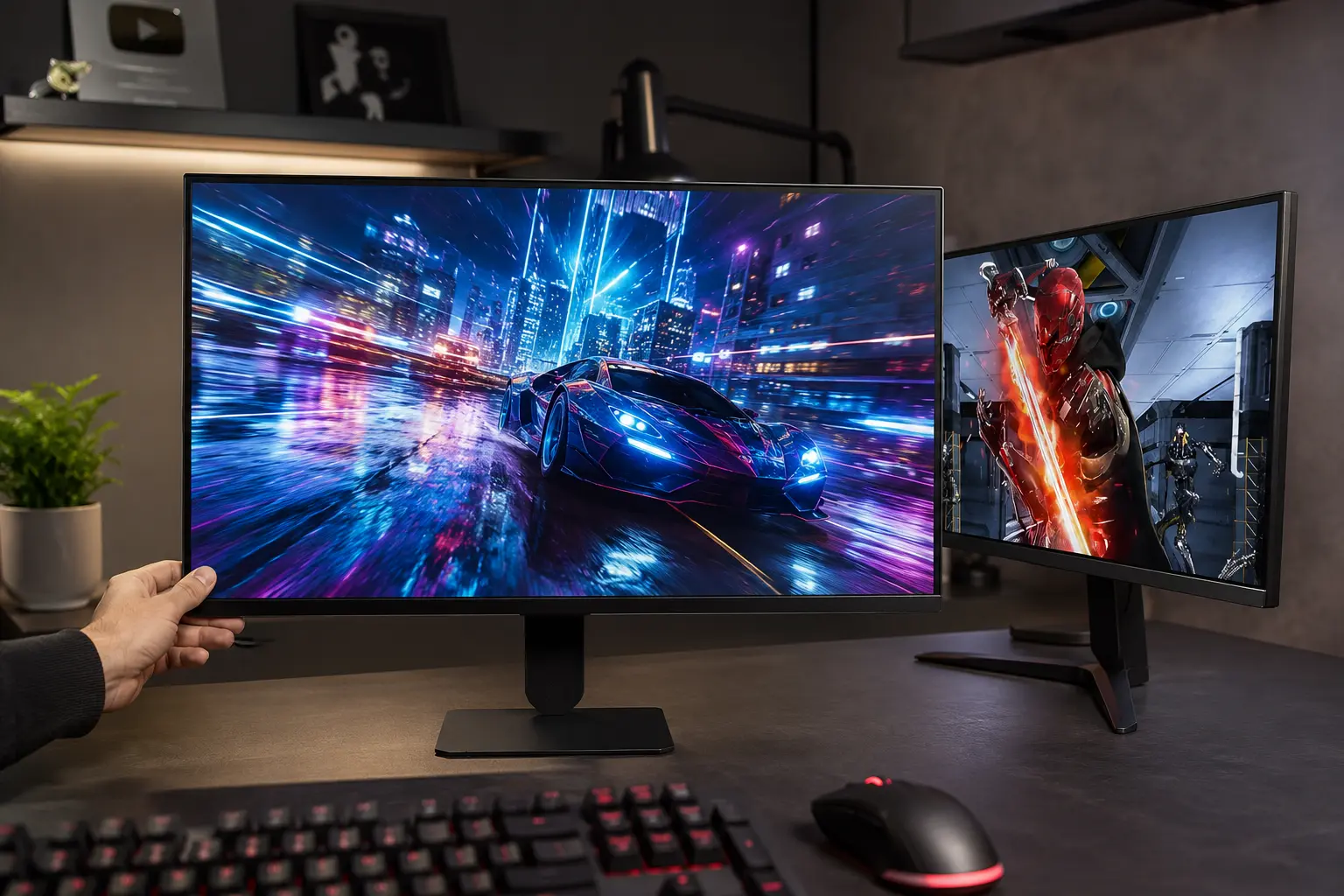 LG UltraGear 27 144Hz ou 180Hz: quando a fluidez muda a escolha gamer
